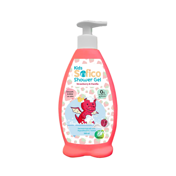Sofico Kids Shower Gel Strawberry 300 ml