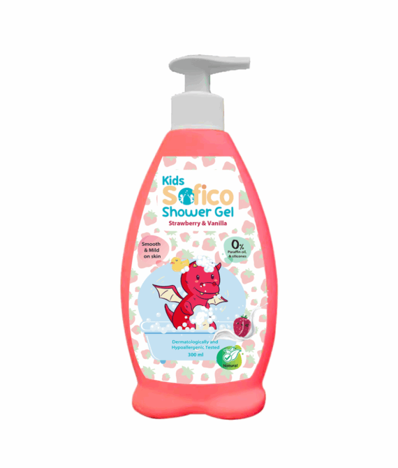 Sofico Kids Shower Gel Strawberry 300 ml