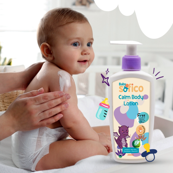 Sofico Baby Calm Body Lotion 200 ml - Image 3