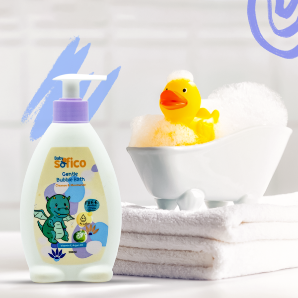 Sofico Baby Gentle Bubble Bath 300 ml - Image 4
