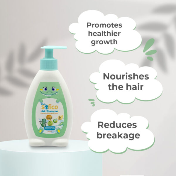 Sofico Kids Hair Shampoo Provitamin & Shea Butter &Vit E 300 ml - Image 4
