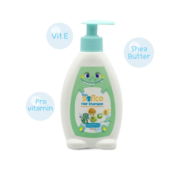 Sofico Kids Hair Shampoo Provitamin & Shea Butter &Vit E 300 ml - Image 2