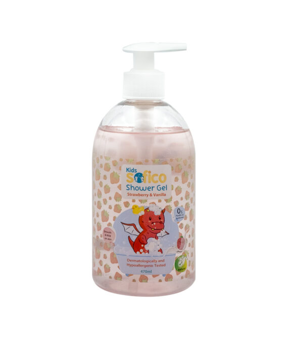 Sofico Kids Shower Gel Kids Strawaberry 470 ml