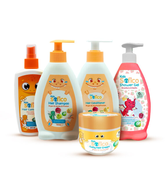 Curly Argan Kit-Strawberry Shower Scent