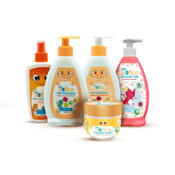 Curly Argan Kit Strawberry